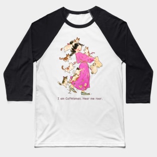 I Am Catwoman 02 Baseball T-Shirt